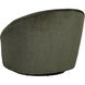 Bliss Bergen Olive Swivel Lounge Chair, Swivel
